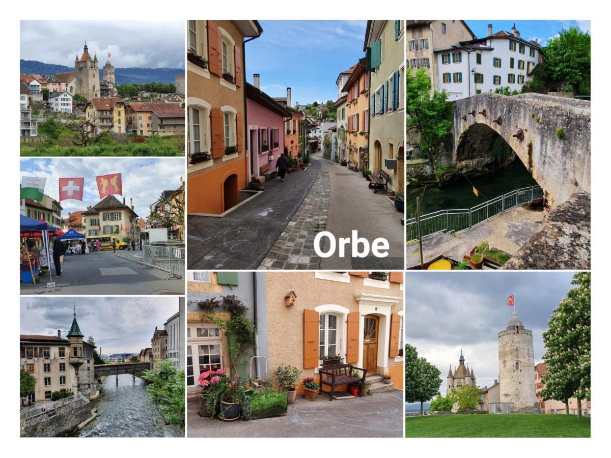 Отель L'Ami De Passage, Le Prieure Orbe Экстерьер фото
